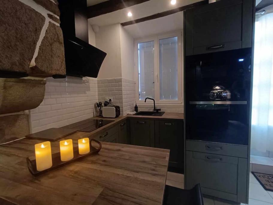 L'Etreinte, Gite De Charme Avec Jacuzzi Interieur Et Sauna Guemene-sur-Scorff Exterior photo